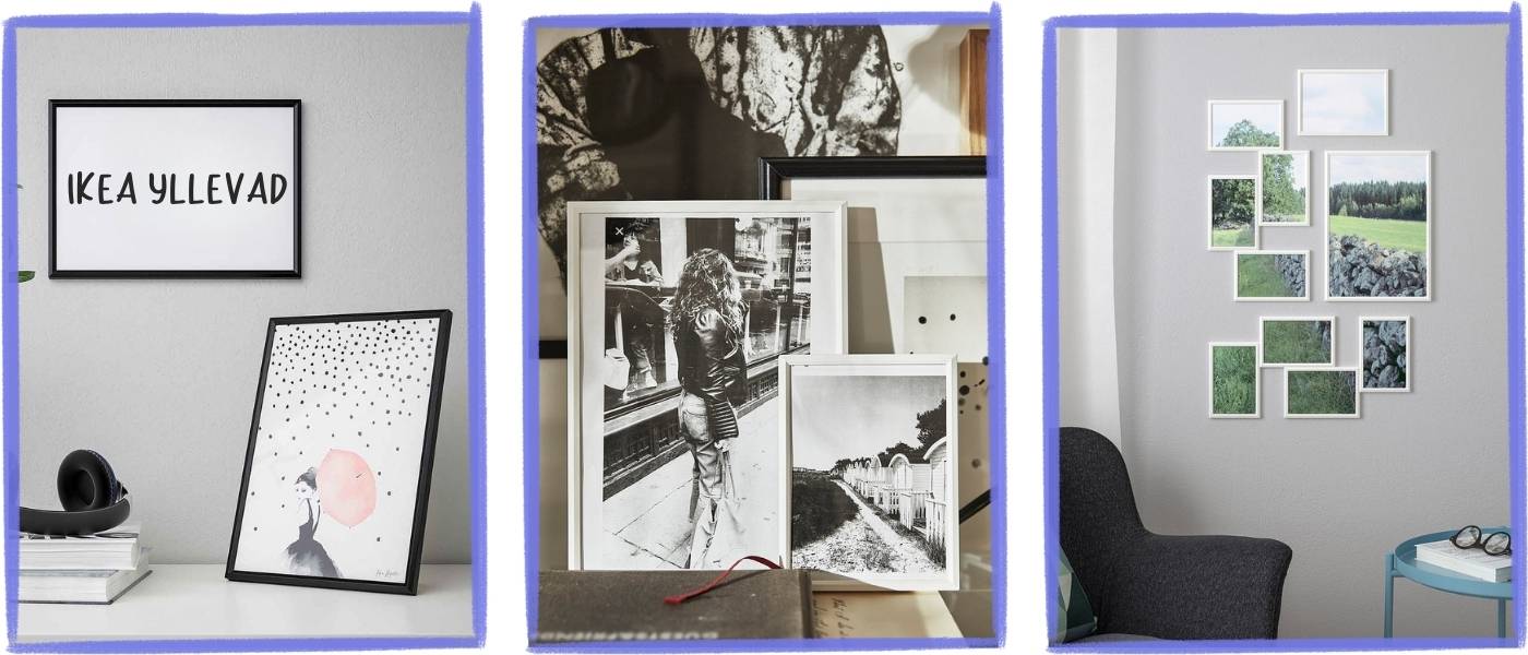 قاب عکس ایکیا مدل IKEA YLLEVAD سایز 30×21 سانتی متر